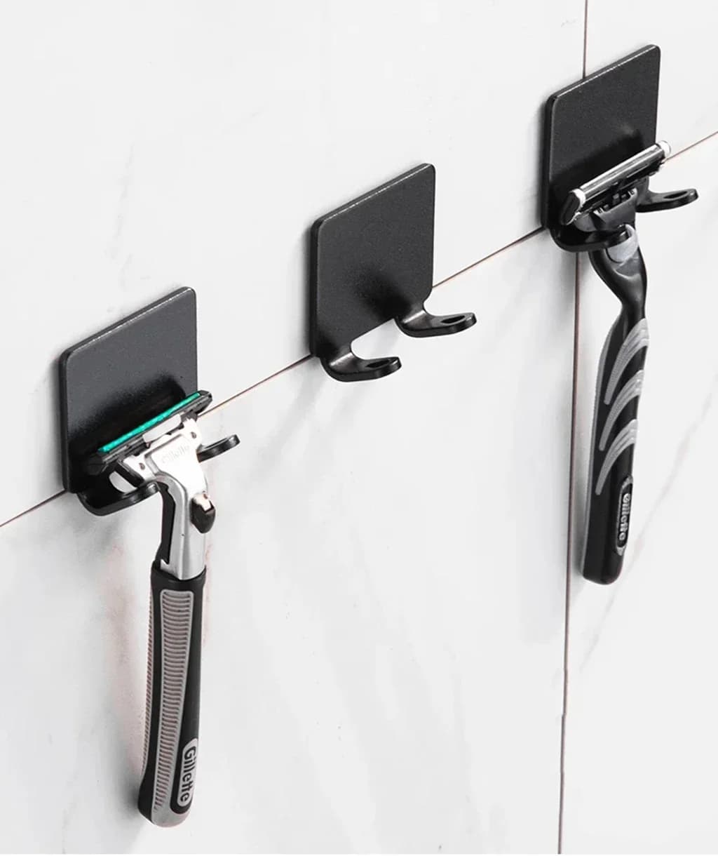 CrispSoul Bathroom Stainless Steel Razor Holder thumbnail 3